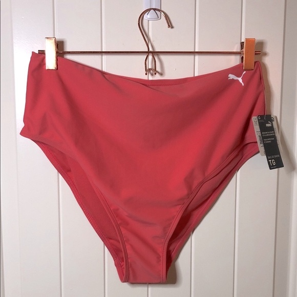 Puma Red Bikini Bottom - Picture 1 of 3